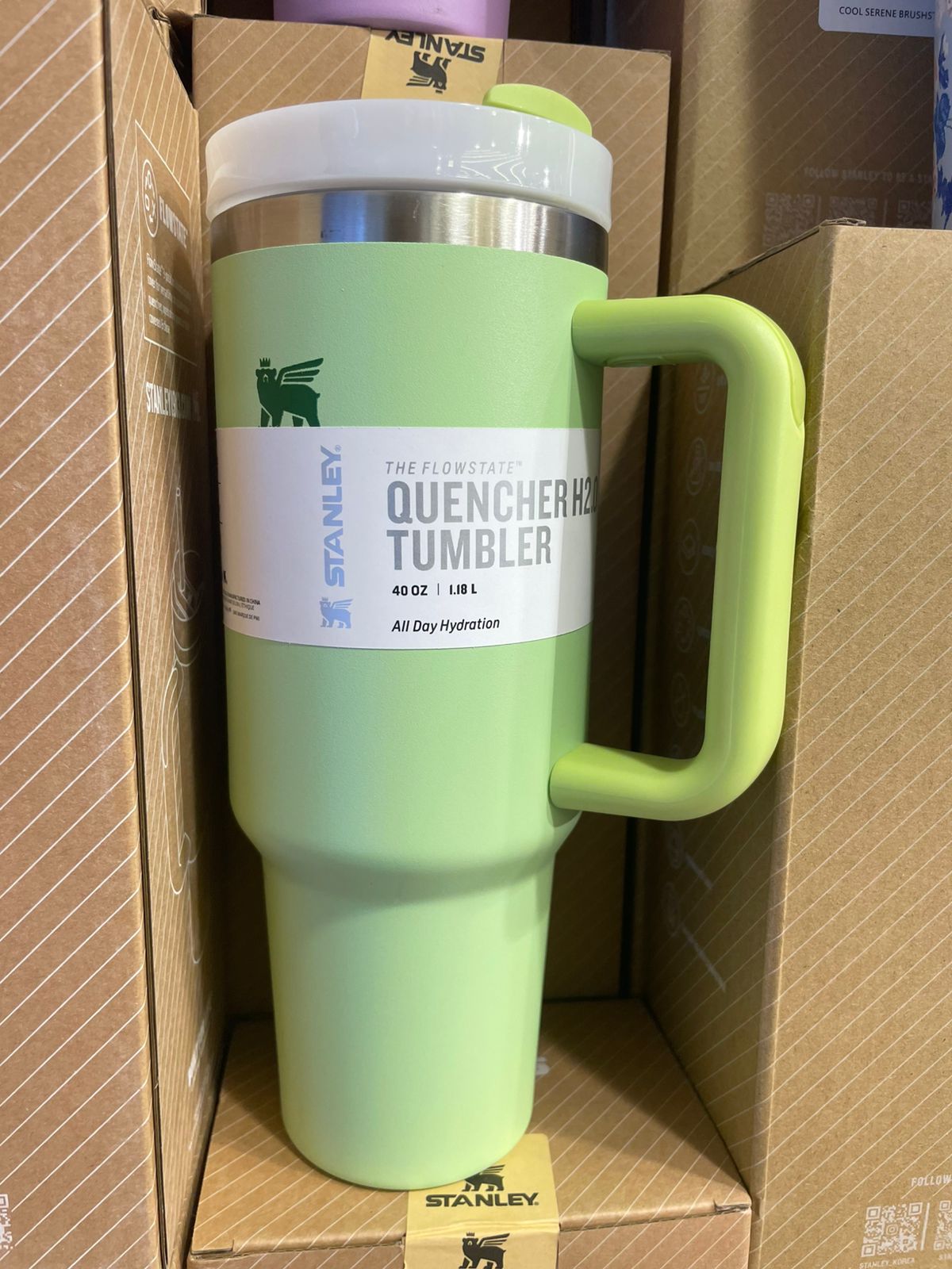 مج ستانلي الحراري الأصلي  ستانلس ستيل 304 – يحافظ على الحرارة والبرودة 12 ساعة 💪 تصميم أنيق عملي ضد التسريب