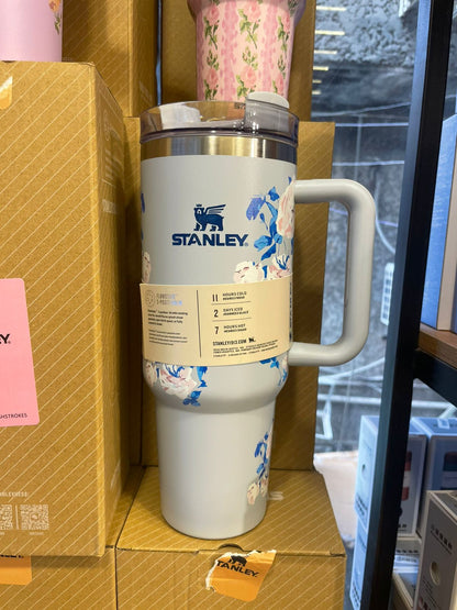 مج ستانلي فلوري حراري ستانلس ستيل 304 بألوان متعددة يحافظ على الحرارة والبرودة حتى 12 ساعة