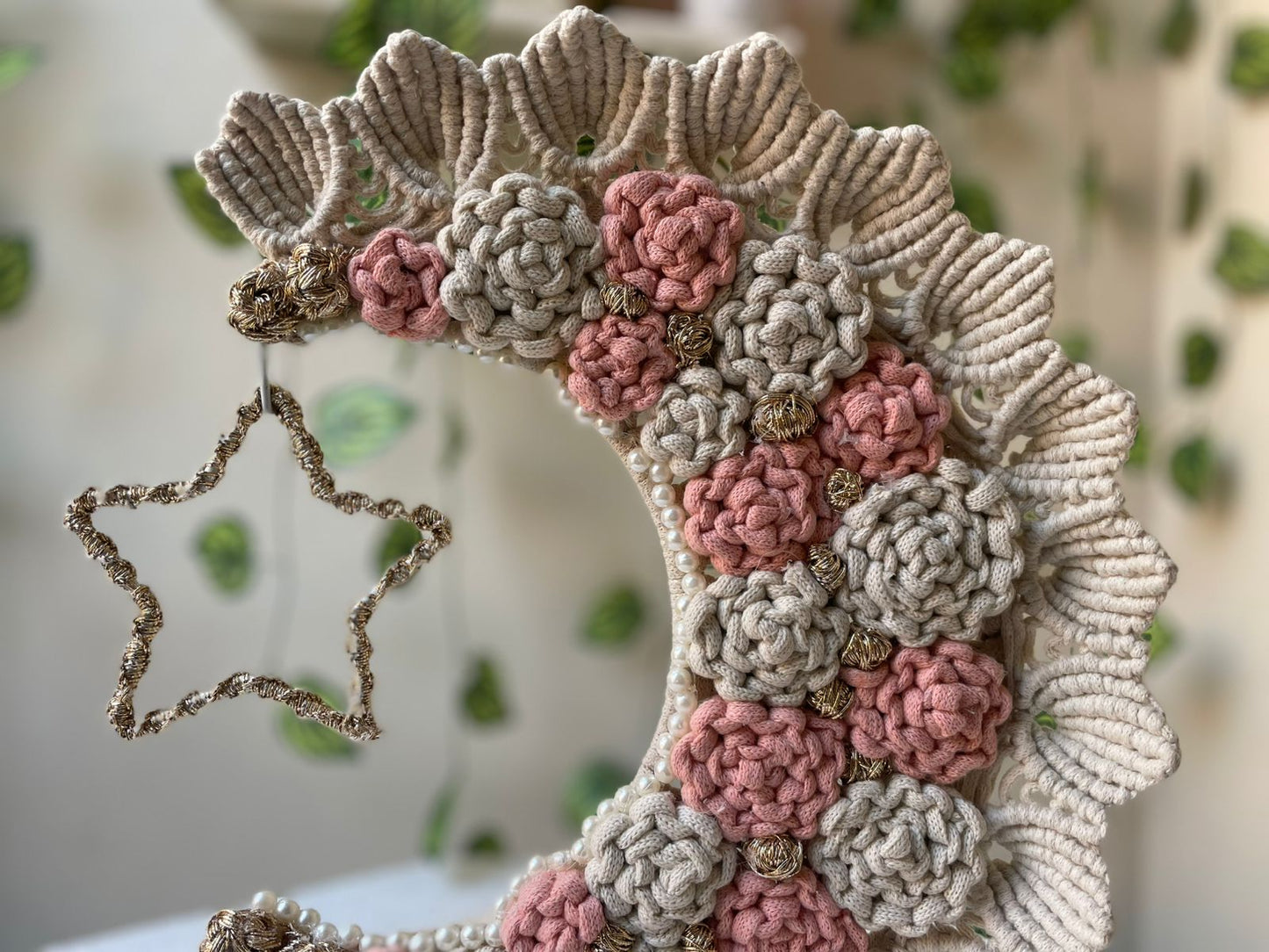 هلال رمضان هاند ميد | ديكور رمضاني فاخر بتفاصيل راقية للمنزل