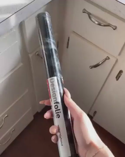 رول استيكر رخامي حراري لاصق ضد الماء بعرض 60 سم وطول 5 متر